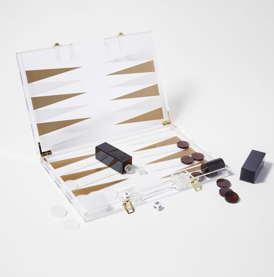 Games Lucite Backgammon | Sunnylife