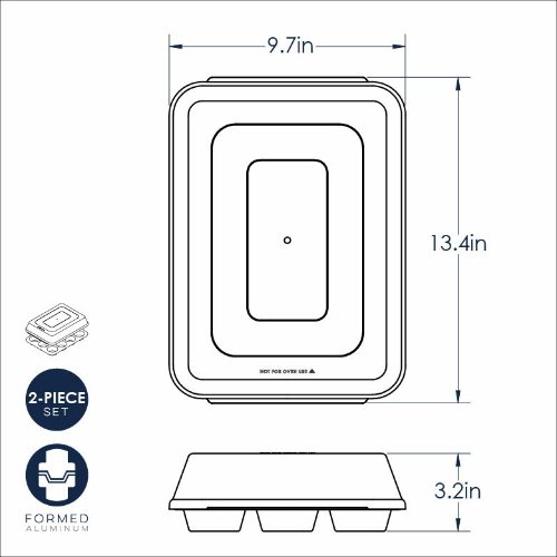 Muffinvorm met Deksel, 12 Cups, Aluminium - Nordic Ware | Naturals