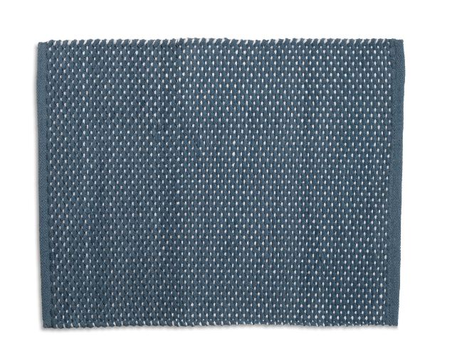 Badmat, 65 x 55 cm, Gerecycled, Rook Blauw - Kela | Miu