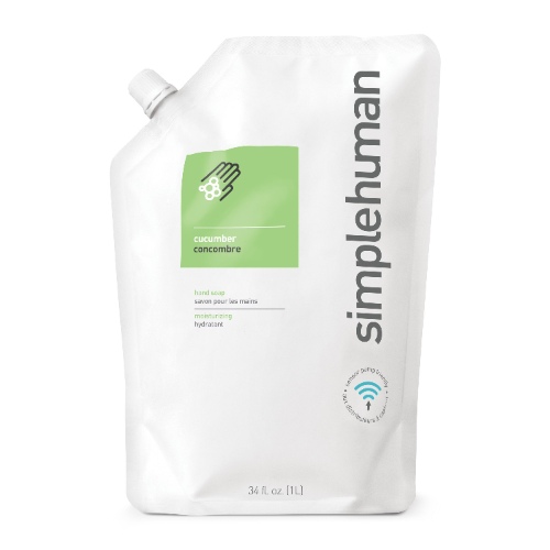 Handzeep, Navulling, Geurloos, 1 L - Simplehuman