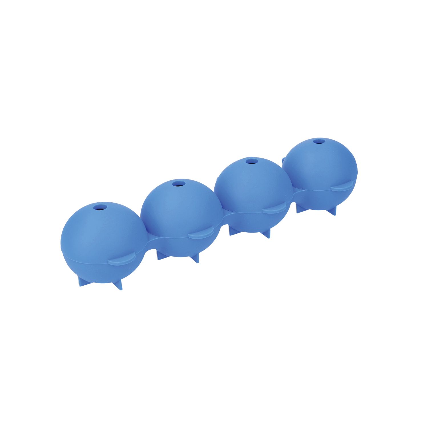 Siliconen Ronde Ijsblok mal, Blauw - Colourworks