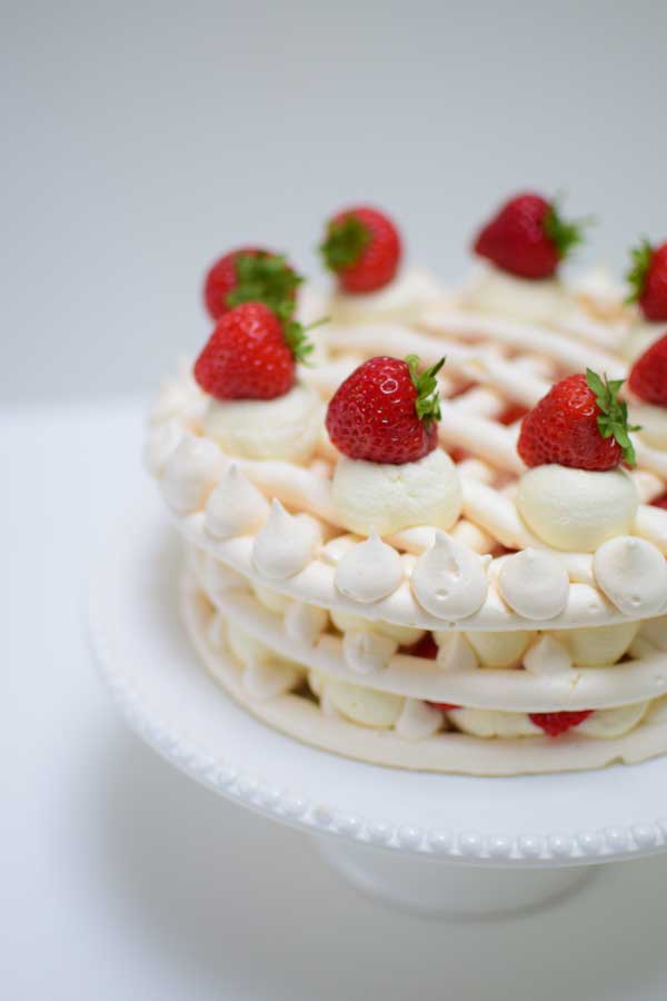 Tala's Strawberry Pavlova