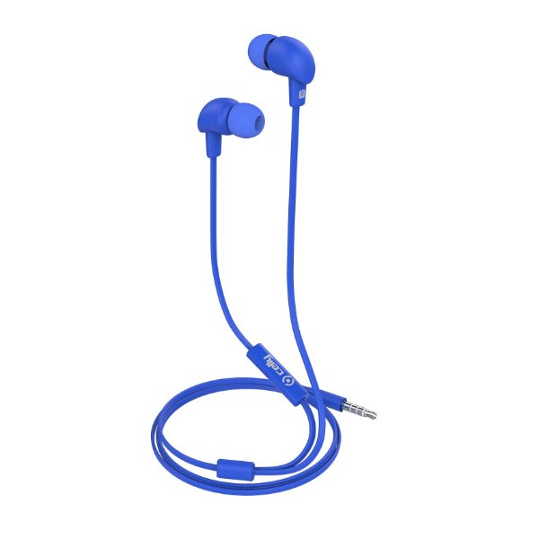 In-Ear Stereo Oordopjes UP600, Blauw - Kunststof - Celly