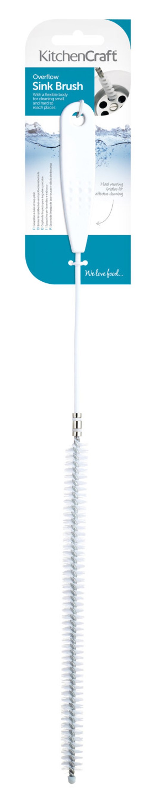 KitchenCraft Sink and Overflow Cleaning Brush