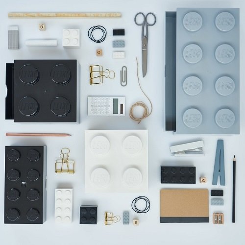 Opbergbox Mini 4. Zwart - LEGO