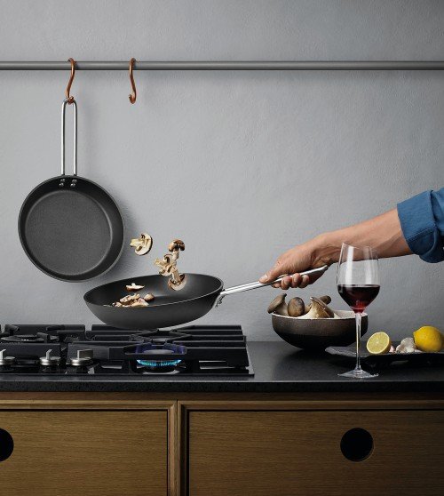 Koekenpan Professionel - Ø 20 cm - Zwart - Eva Trio