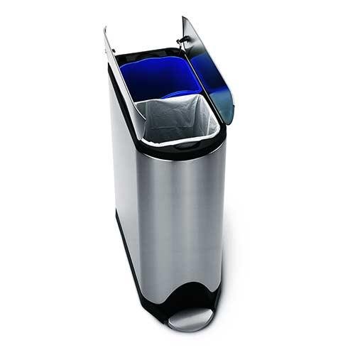 Afvalemmer Butterfly GFT, 2x 20 liter - Simplehuman