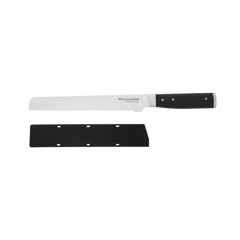Broodmes 20cm, Hoogwaardig Japans Koolstofstaal - Incl Hoes - Kitchenaid