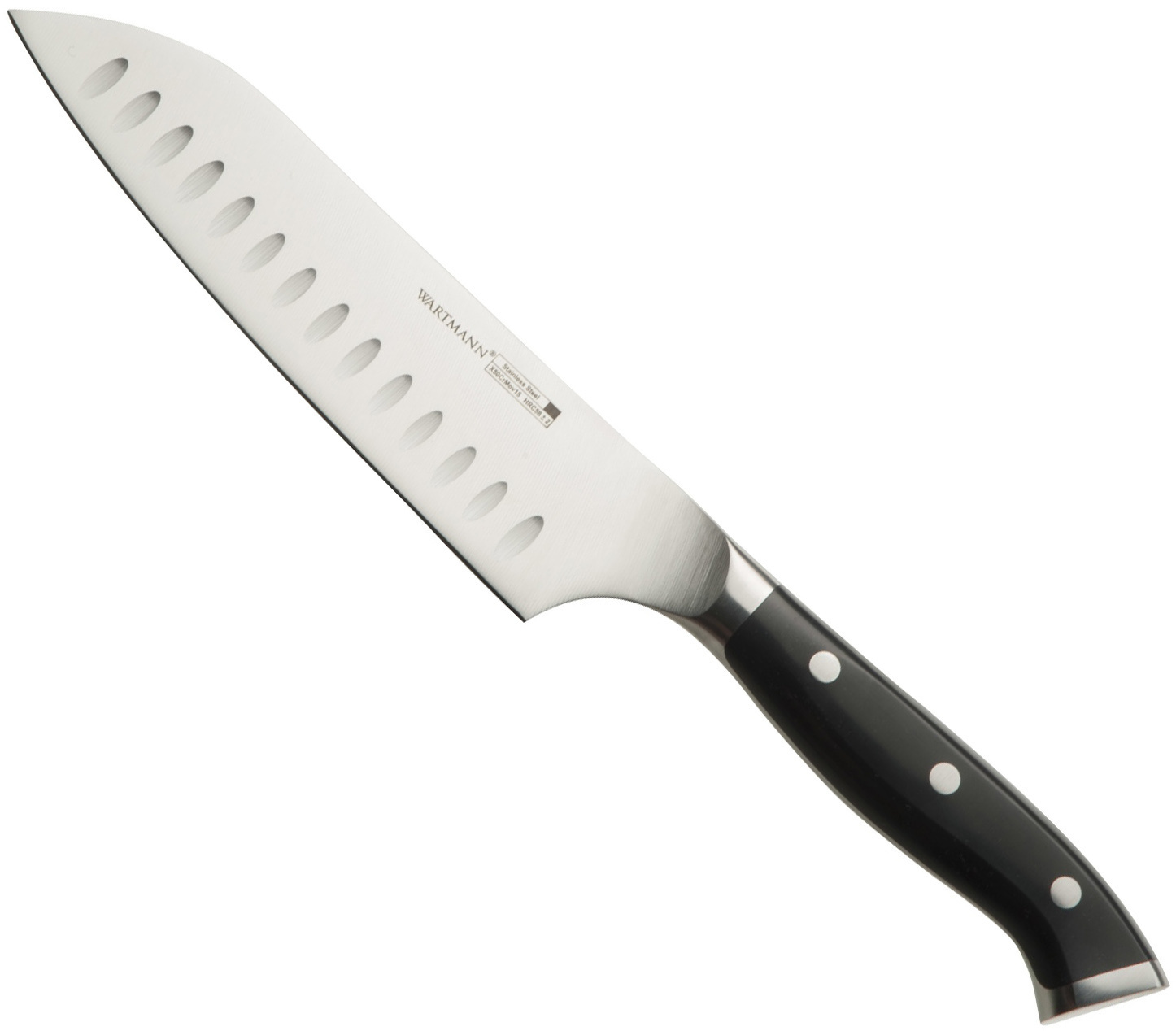 Santoku mes - PRO Collection - 18 cm - Wartmann