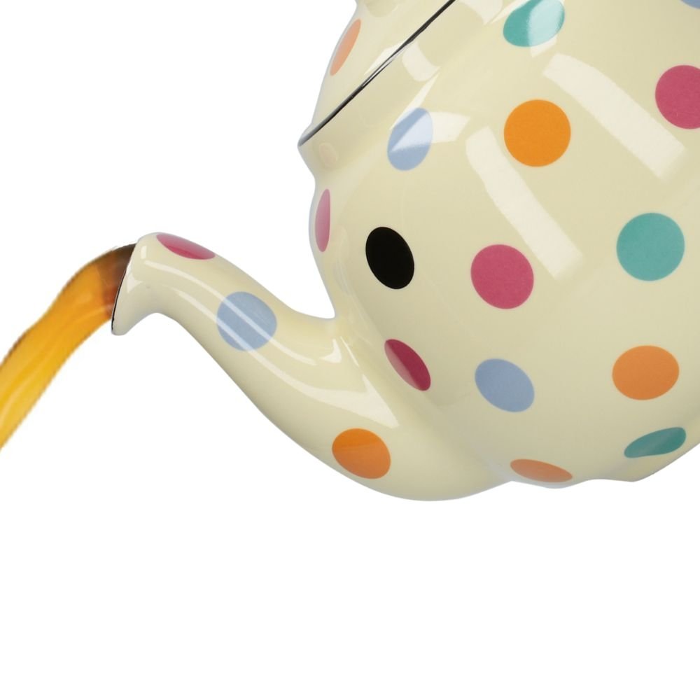 Theepot met Zeef, Keramiek, Gekleurde Stippen, 1.2 L - London Pottery | Farmhouse