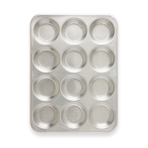 Muffinvorm met Deksel, 12 Cups, Aluminium - Nordic Ware | Naturals