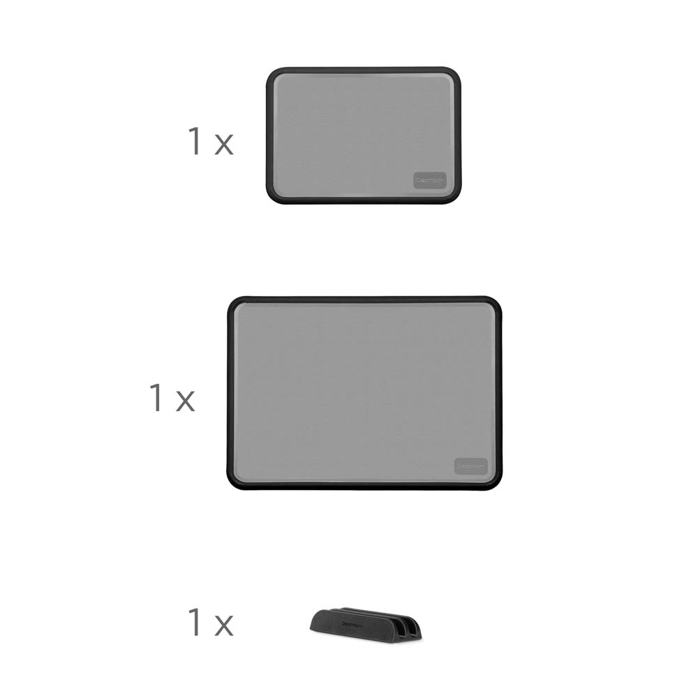 Snijplanken, set van 2 met houder - Fledge Kunststof  | Dreamfarm