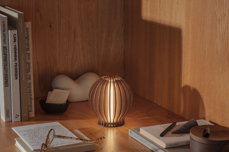 LED Lamp, Rond, 15 cm, Smoked Oak - Eva Solo | Radiant