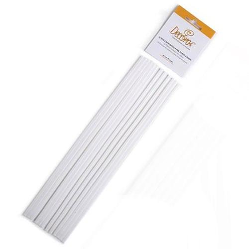 Set van 12 plastic dowel rods / plugstangen - 4mm - Decora