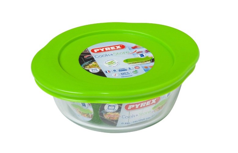 Schaal Rond met Deksel. 0.35 liter - Pyrex | Cook & Store