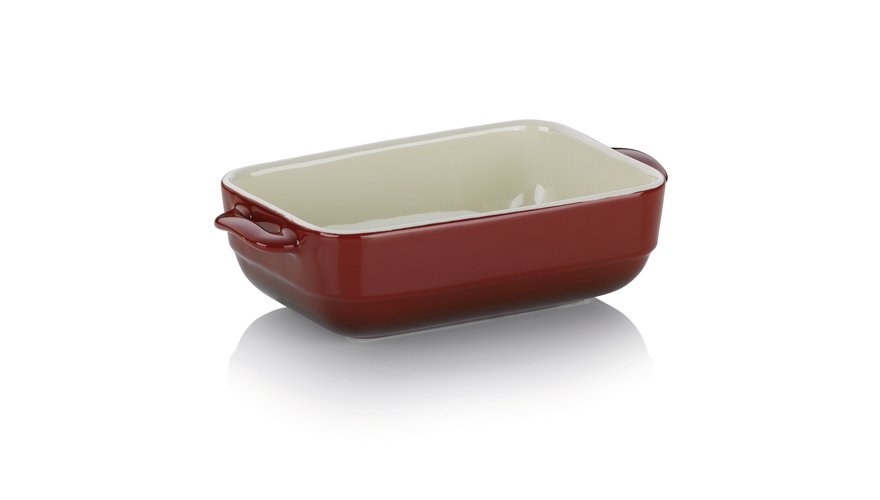 Ovenschaal Keramiek Rood, 22.5 cm x 12.5 cm - Kela | Malin