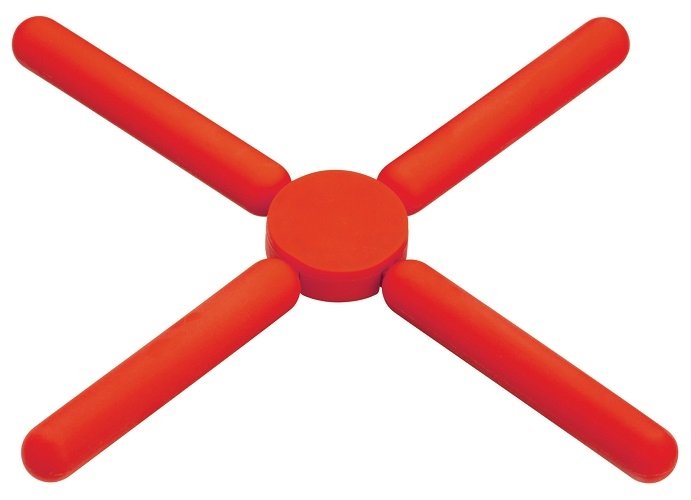 Opvouwbare onderzetter - Colour Works - Rood