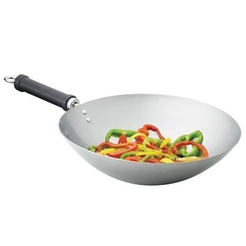 Carbonstalen wok, 30cm - Kitchen Craft | World Of Flavours