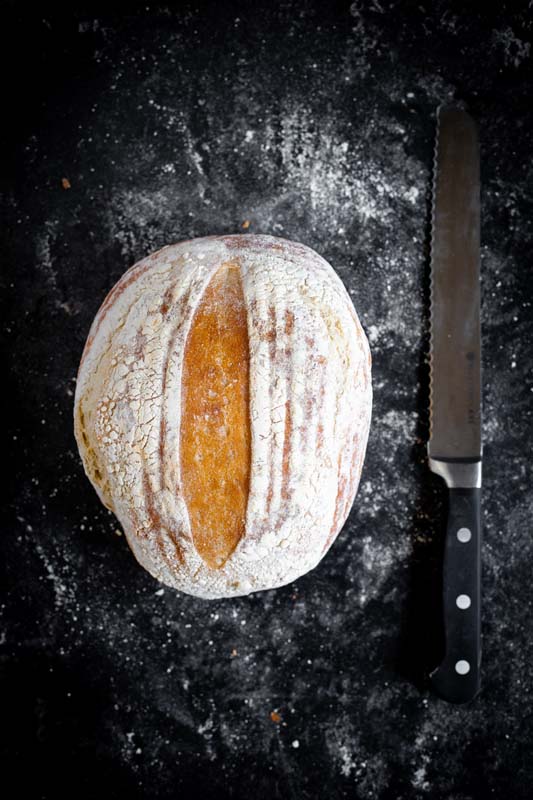 Broodmes 20cm , Afgeronde punt - Tipless - RVS Lemmet - Bread Knife - MasterClass | Tipless