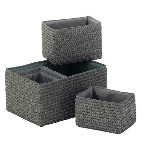 Rimossa Mand Set van 5 Stuks - Grijs - Kela