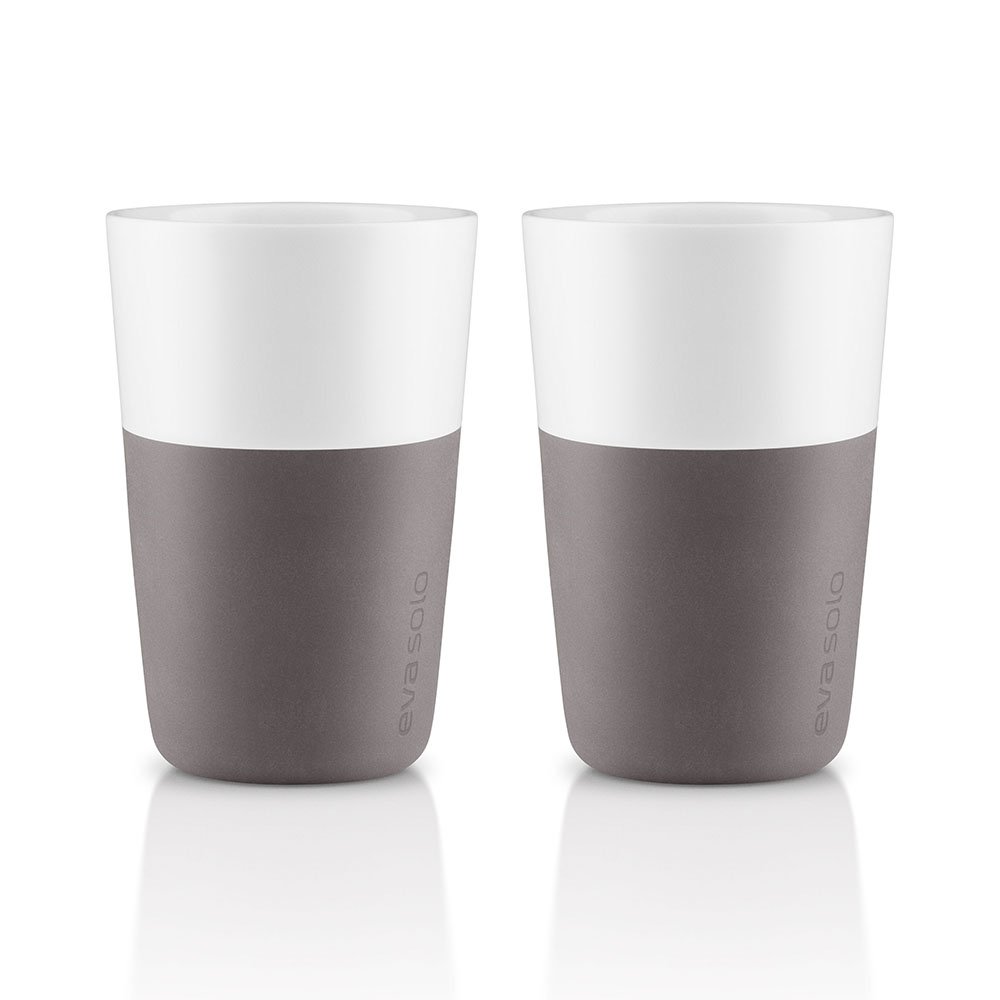 Mok Latte - Set van 2 Stuks - Grijs - Eva Solo