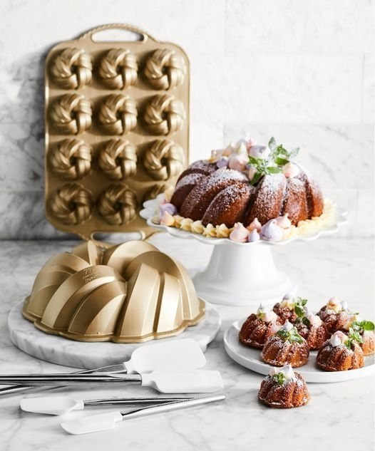 Tulband Bakvorm "Braided Bundt "- Nordic Ware | Premier Gold