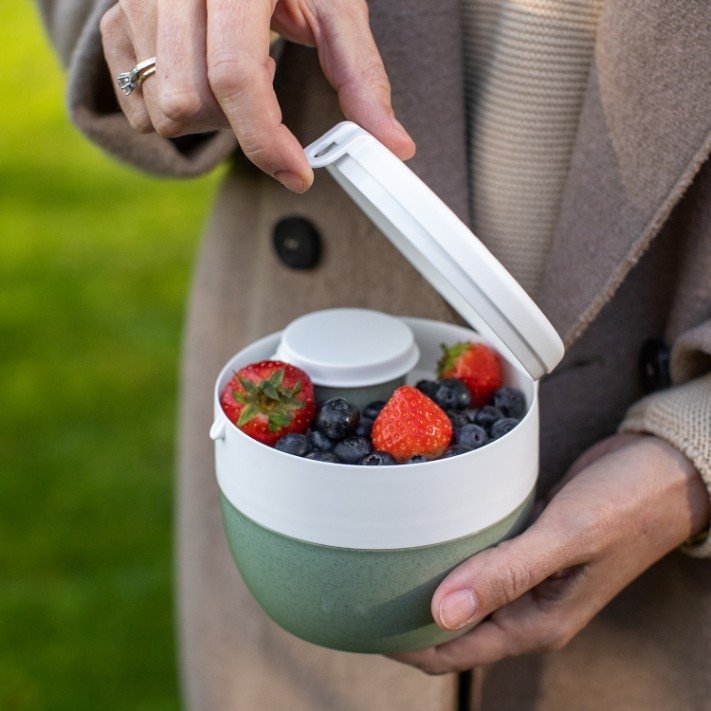 Bento Box, Medium, Organic Groen - Koziol | BentoBox M