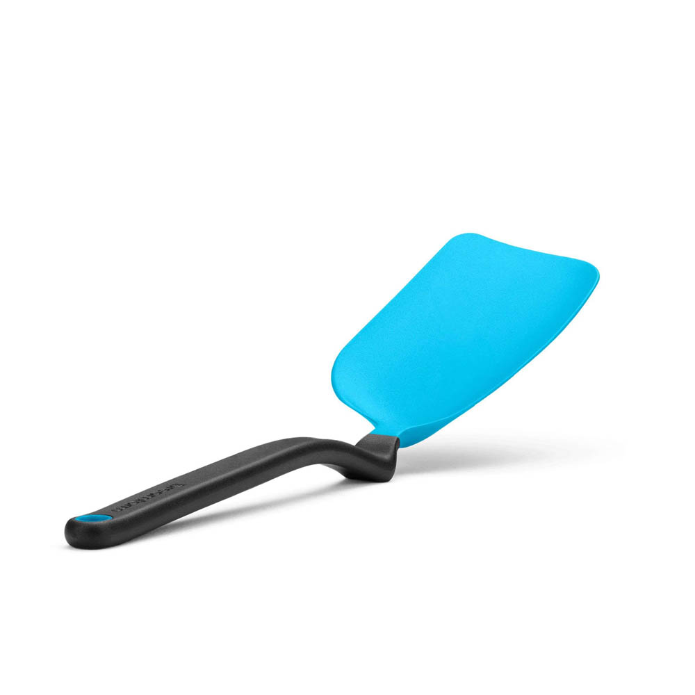 Mini spatel Chopula, Licht Blauw - Gebogen - 24,6cm - Nylon | Dreamfarm