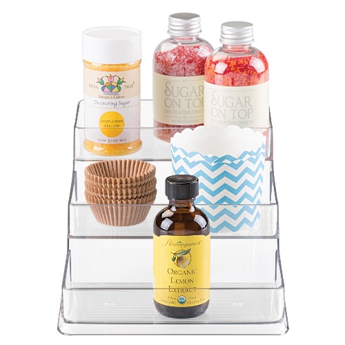 Kruiden Organizer, 15.2 x 26.2 x 10.2 cm, Kunststof, Transparant - iDesign | Linus