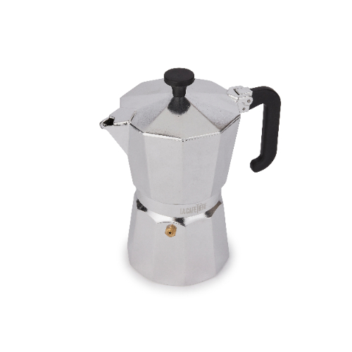 Espresso Maker, 6 Kopjes, Aluminium, Zilver - La Cafetière | Venice