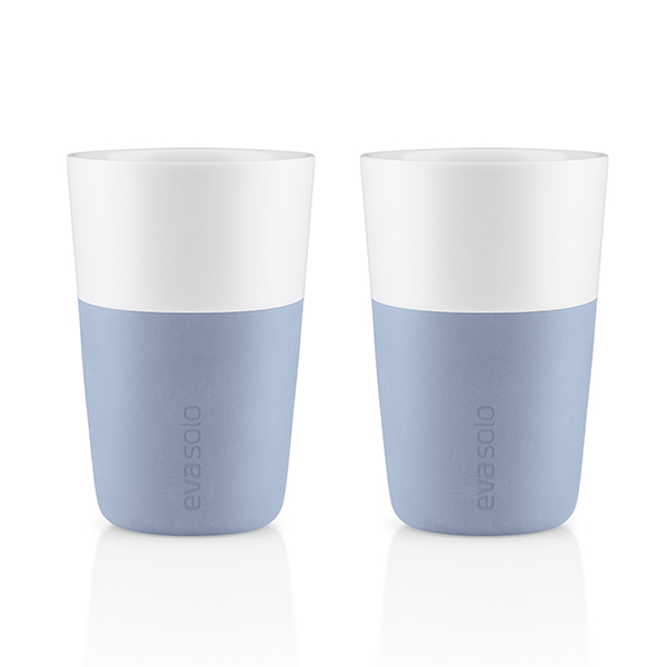 Bekers voor Caffe Latte, Set van 2 Stuks, Blue Sky - Eva Solo