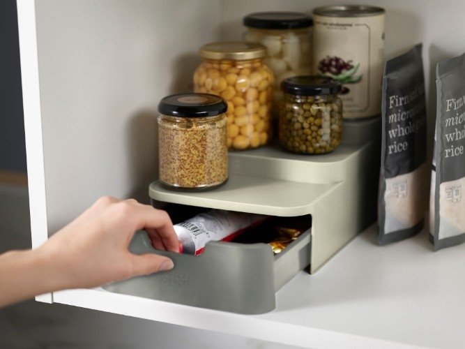 Duo Keukenkast Organiser, Compact, met Lade - Joseph Joseph