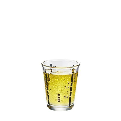 Mini Maatbeker MESSI, 40 ml. - Glas - Gefu