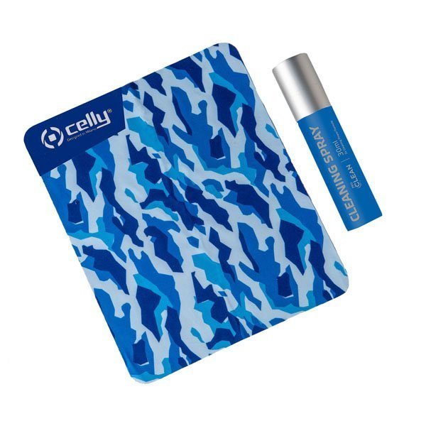 Touchscreen Schoonmaak Kit, 30 ml, Blauw - Kunststof - Celly