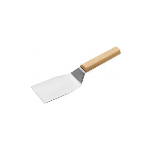 Luxe paletmes RVS met houten handvat - 29cm x 8cm - Eppicotispai