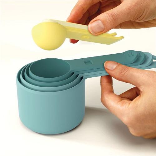 Nest maatlepel Set 8-delig (kleurenmix pastel) - Joseph Joseph