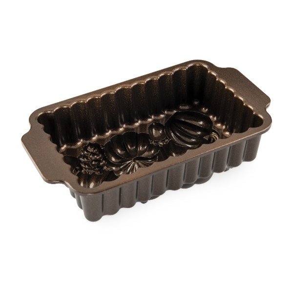 Bakvorm "Harvest Bounty Loaf Pan" - Nordic Ware |Fall Harvest Bronze