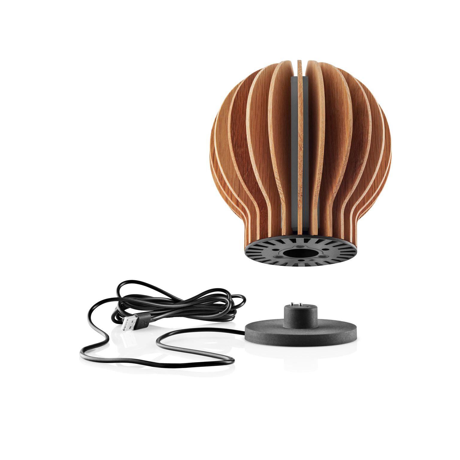 LED Lamp, Rond, 15 cm, Oak - Eva Solo | Radiant