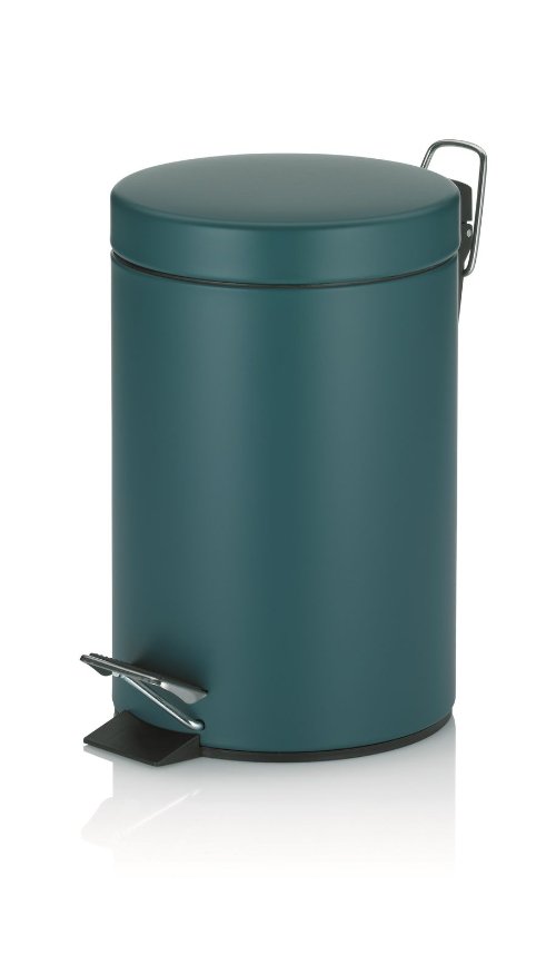 Monaco Pedaal Afvalemmer  - 3 liter - Donker Blauw - Kela