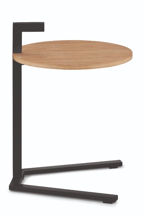 Oak Bijzettafel - Hout - Zwart - Kela