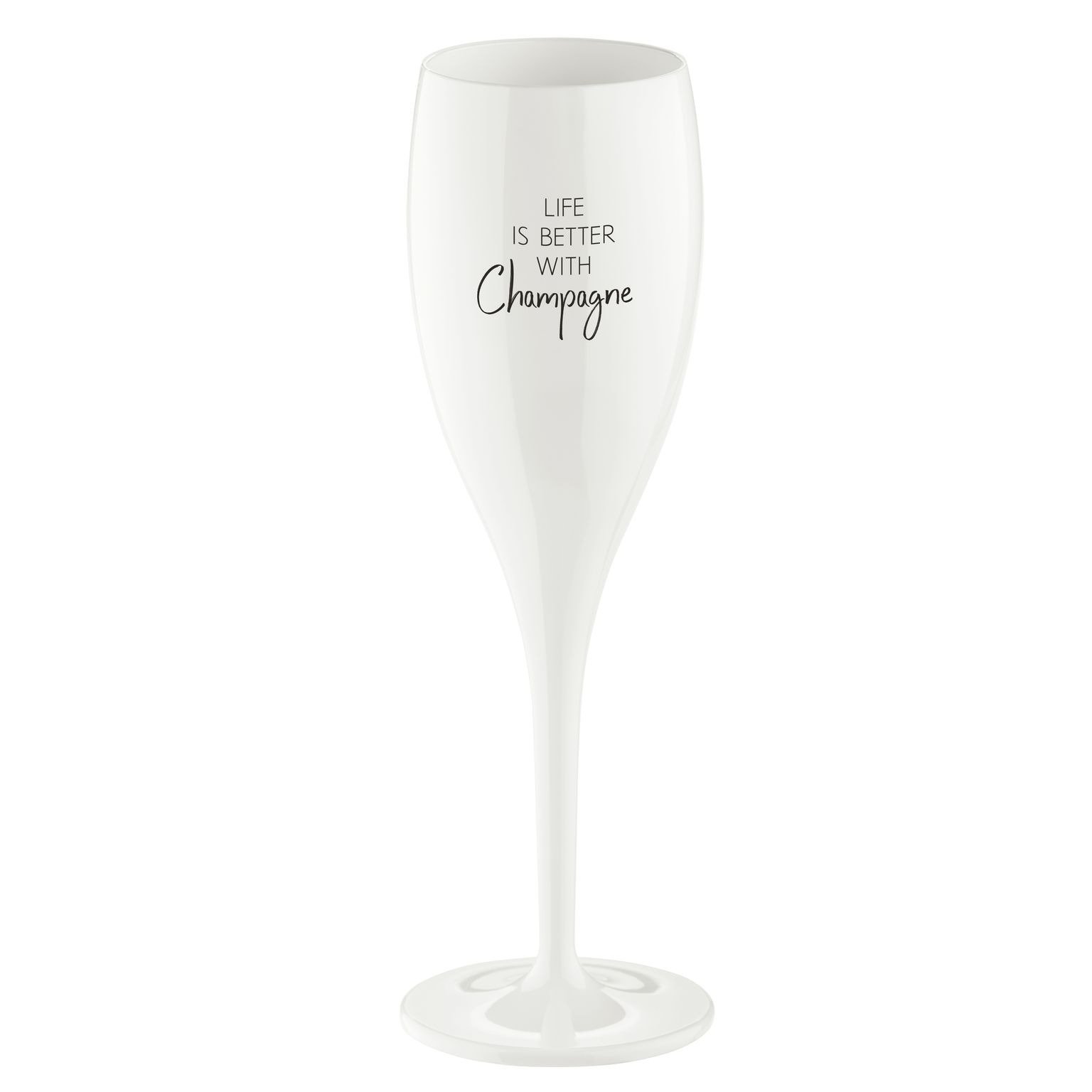 Champagneglas 'Life Is Better with Champagne' - Koziol | Cheers No. 1