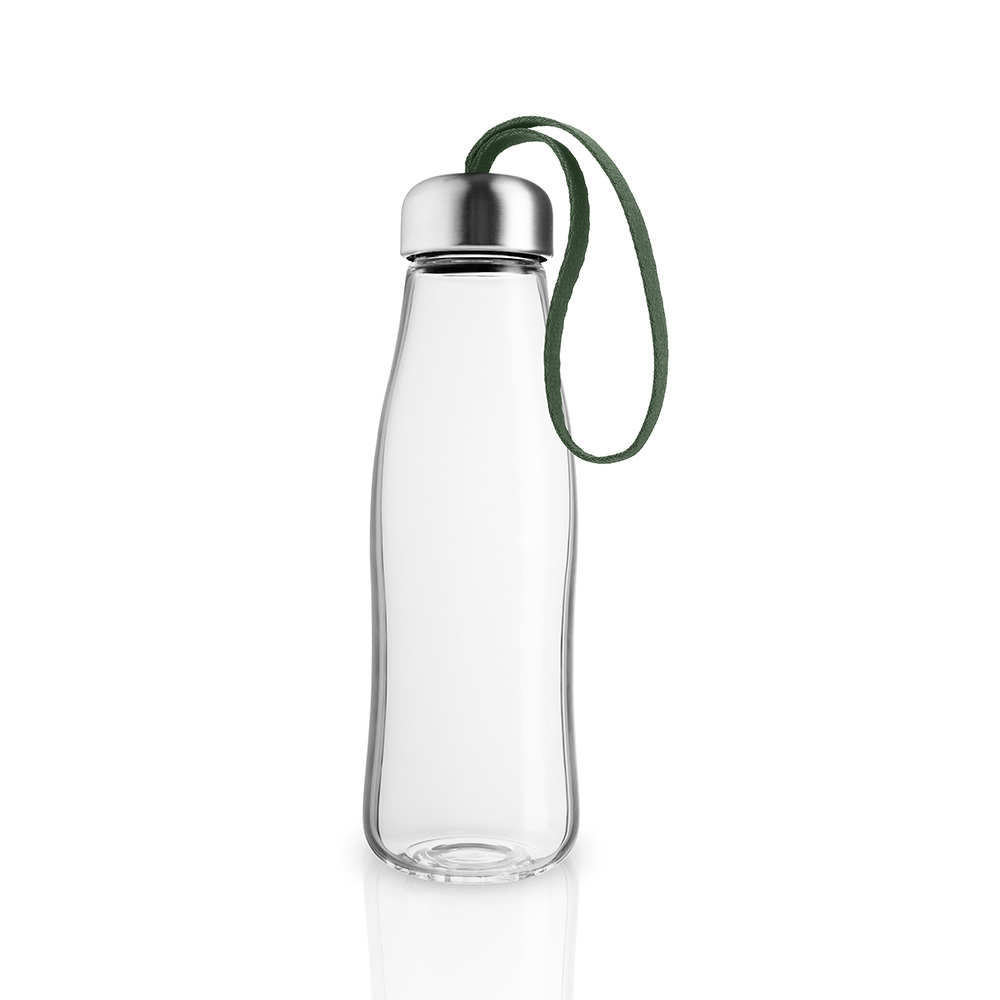 Drinkfles, 500 ml, Glas, Cactus Groen - Eva Solo