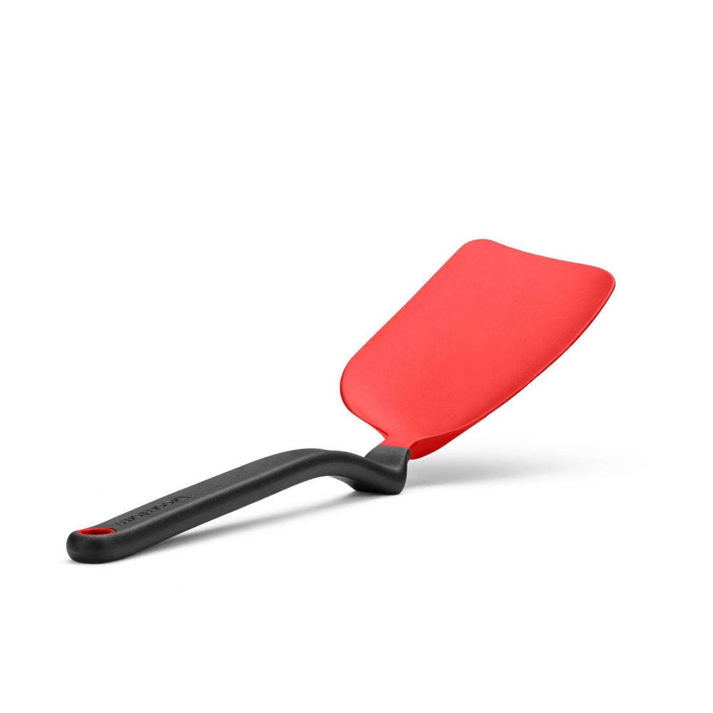 Mini spatel Chopula, Rood - Gebogen - 24,6cm - Nylon | Dreamfarm