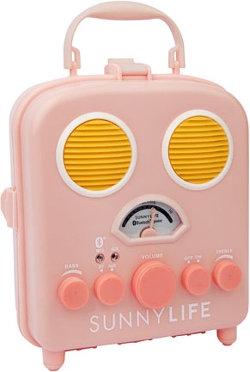 Beach Accessories Bluetooth Speaker Beach Sounds Peachy Pink | Sunnylife