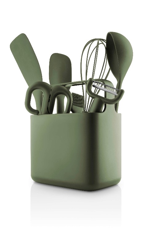 Keukenorganizer, Groen, Kunststof, 18 x 11 x 20 cm - Eva Solo | Green Tools