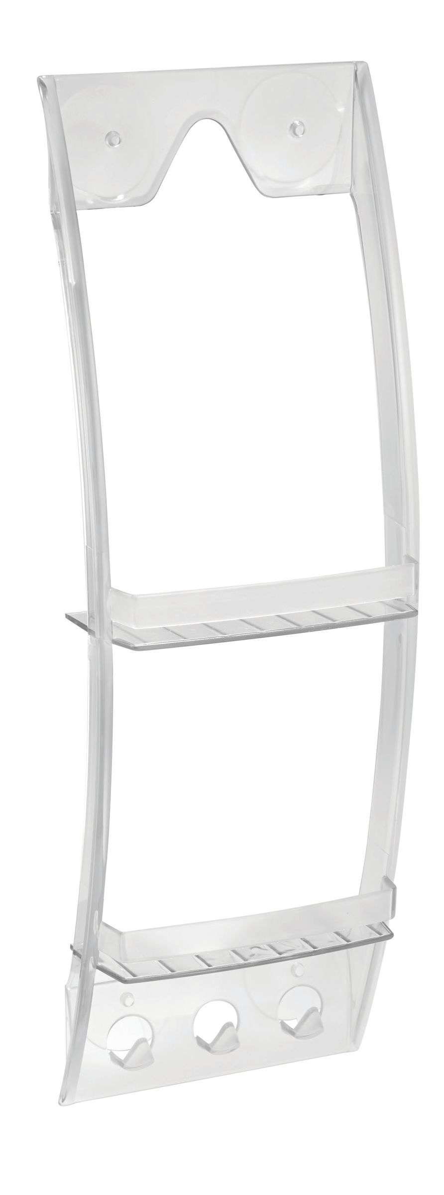 Doucherek, Douchemand, Voor Douchekop, 2-Laags, Kunststof, Transparant - iDesign | Grand Arc