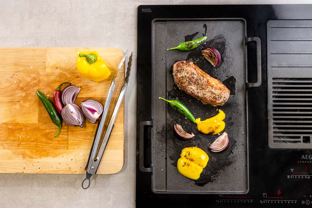 Teppanyaki Grillplaat - Gietijzer - Japans - Grillpan - KitchenCraft | World of Flavours