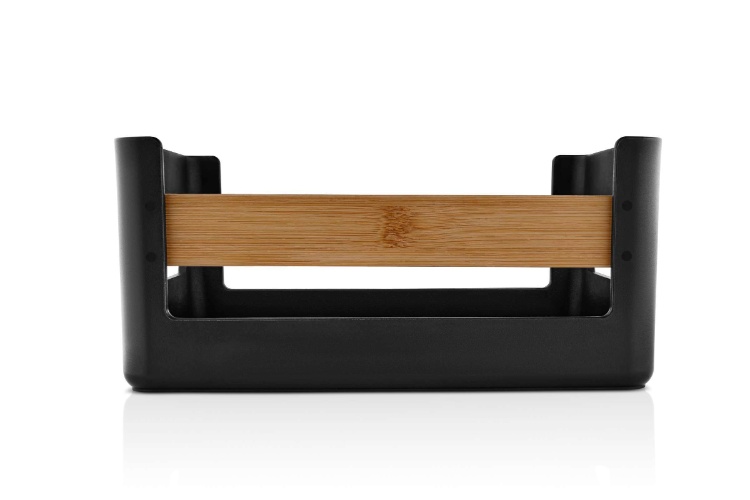 Keukenorganizer, Zwart, Kunststof, Bamboe, 27 x 19 x 12,5 cm - Eva Solo | Nordic Kitchen