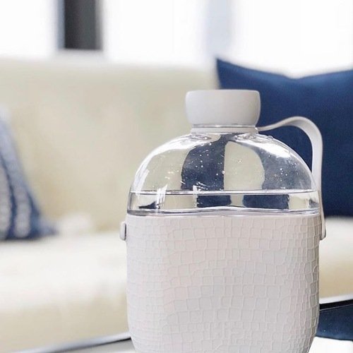 Drinkfles, 650 ml, Wit - HIP