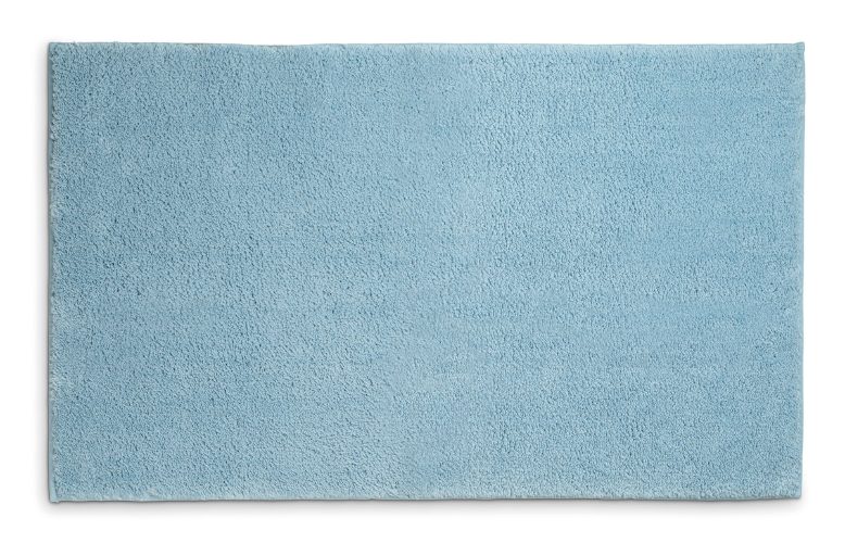 Badmat, 100 x 60 cm, Polyester, IJs Blauw - Kela | Maja